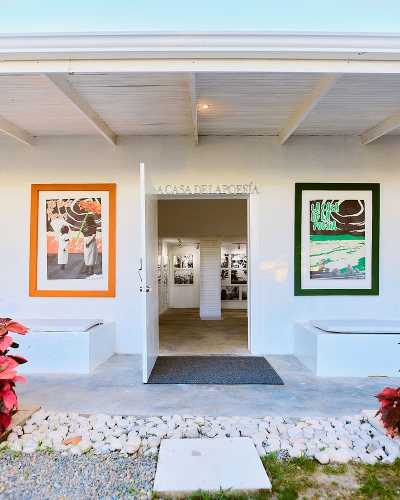 Casa de la Poesia entrance
